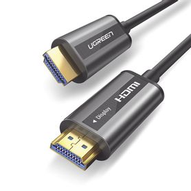 cable hdmi de 15 metros por fibra óptica 4k60hz  fibra de 4 núcleos  cobre estanado de 7 núcleos  compatible con hdmi 20  alta 