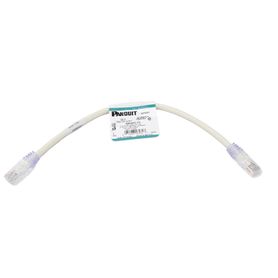 cable de parcheo utp categoria 6 con plug modular en cada extremo  1 ft 3048 cm  blanco