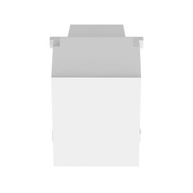 Módulo De Tapa Ciega (inserto Ciego) Tipo Keystone Color Blanco 1 Pieza