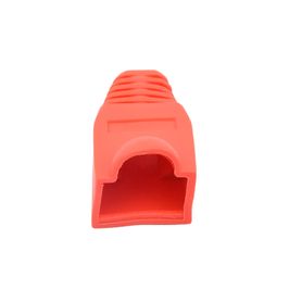 bota plástica para protección de plug rj45 color rojo65988