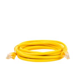 Cable De Parcheo Utp Cat6  3.0m.  Amarillo