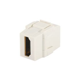 módulo acoplador hdmi 20 hembra a hembra tipoa categoria 2 keystone color blanco mate