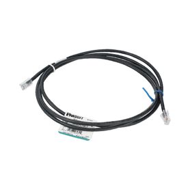 Cable De Parcheo Utp Categoria 5e Con Plug Modular En Cada Extremo  2 M.  Negro