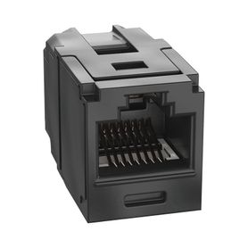 módulo acoplador rj45 a rj45 minicom categoria 6a color negro187547