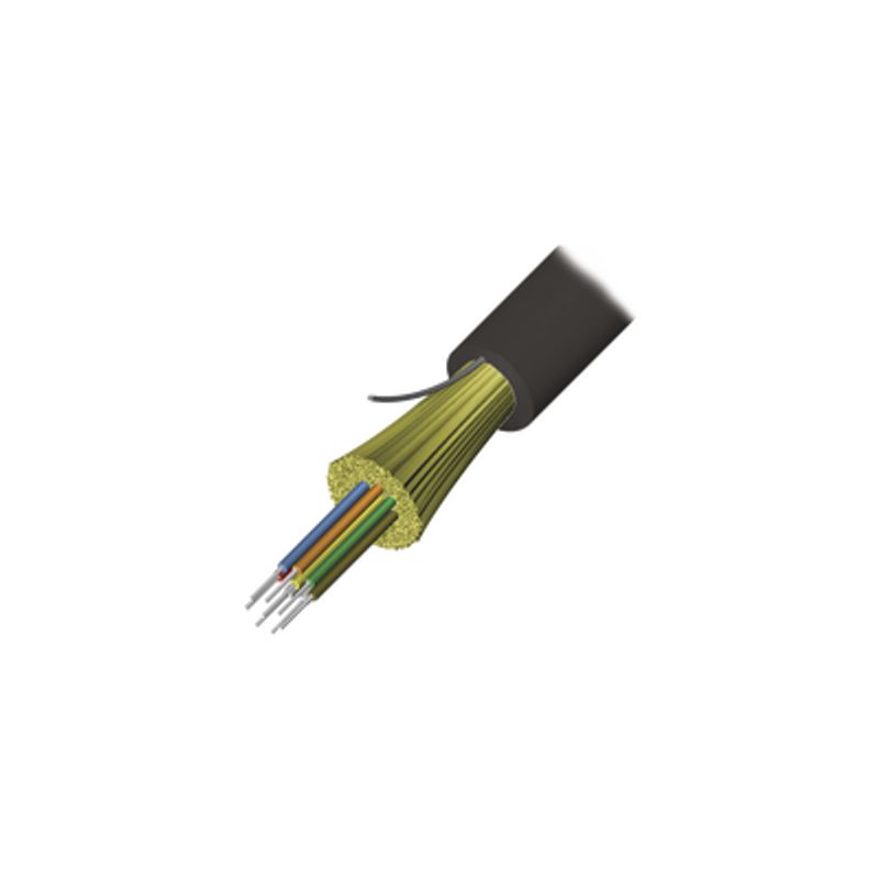 Cable De Fibra Óptica De 6 Hilos Interior/exterior Tight Buffer No Conductiva (dielectrica) Plenum Monomodo Os2 1 Metro Cable De Fibra Óptica De 6 Hilos Interior/exterior Tight Buffer No Conductiva (dielectrica) Plenum Monomodo Os2 1 Metro