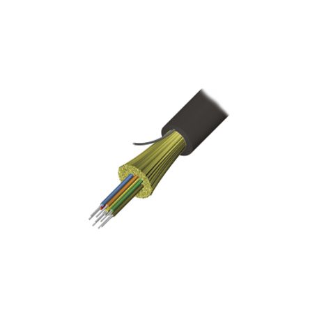 cable de fibra óptica de 6 hilos interiorexterior tight buffer no conductiva dielectrica plenum monomodo os2 1 metro94027