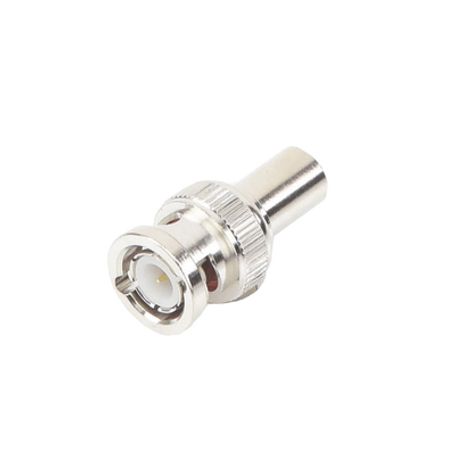 carga coaxial terminal de 75 ohm para cctv 12 watt en conector bnc macho niquel oro delrin27835