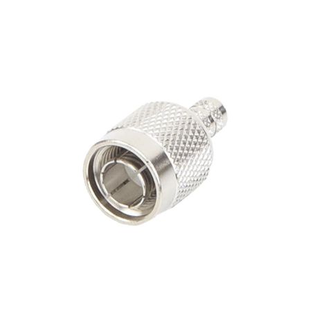 conector tnc macho de anillo plegable para cable rg59u grupo d niquel gold delrinâ€‹27945