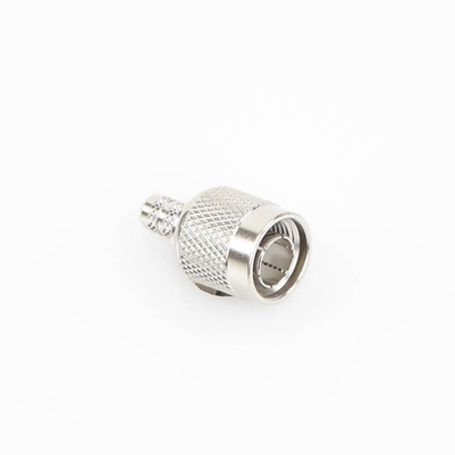 Conector Tnc Macho De Anillo Plegable Para Cable Rg59/u Grupo D Niquel/ Gold/ Delrin.â€‹