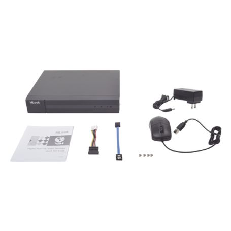 Dvr 1080p Lite Pentahibrido / 8 Canales Turbohd  2 Canales Ip / 1 Bahia De Disco Duro / H.264 / 1 Canal De Audio / Salida De Vid