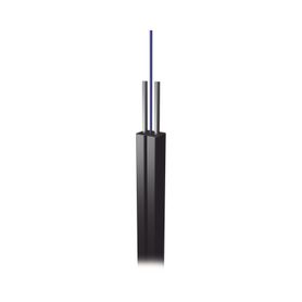 Carrete De 1 Km De Fibra Óptica Drop Interior/exterior G.657a2 Monomodo De 1 Hilo (unifibra) Dieléctrica Forro Negro