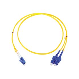 jumper de fibra óptica monomodo lcsc duplex de 1 metro 85947
